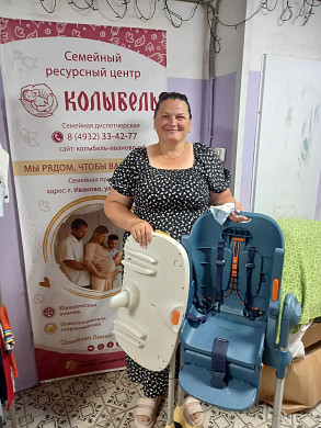 97 семей с детьми получили вещевую помощь от Ивановской «Колыбели»